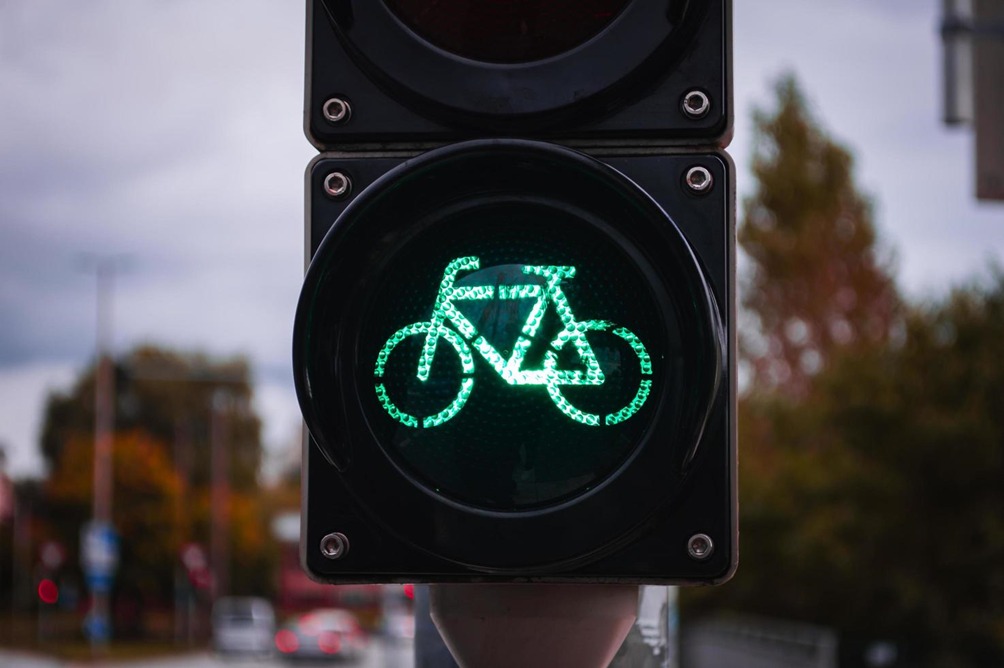 Semaforo per biciclette