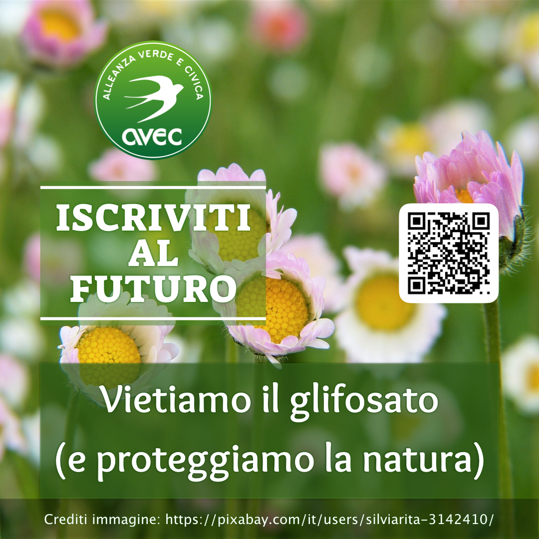 Vietiamo il glifosato - Iscriviti al futuro